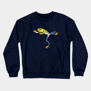 Red Eyed Tree Frog Crewneck Sweatshirt